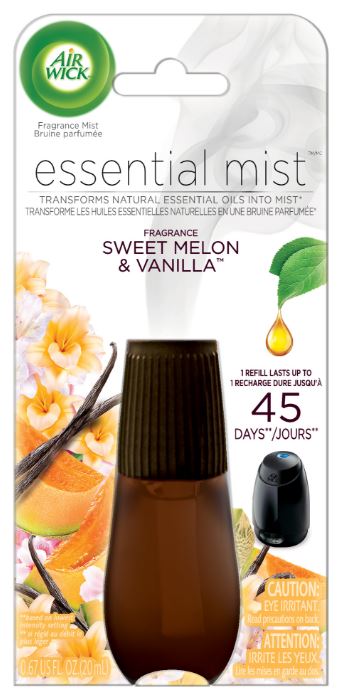 AIR WICK Essential Mist  Sweet Melon  Vanilla